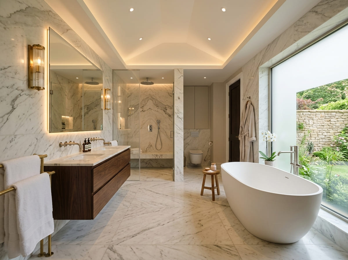 Custom Bathroom Renovation in Lewisville
